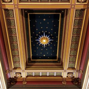 The Ceiling Mosaic at the Grand Temple in Freemasons Hall, United Grand Lodge of England